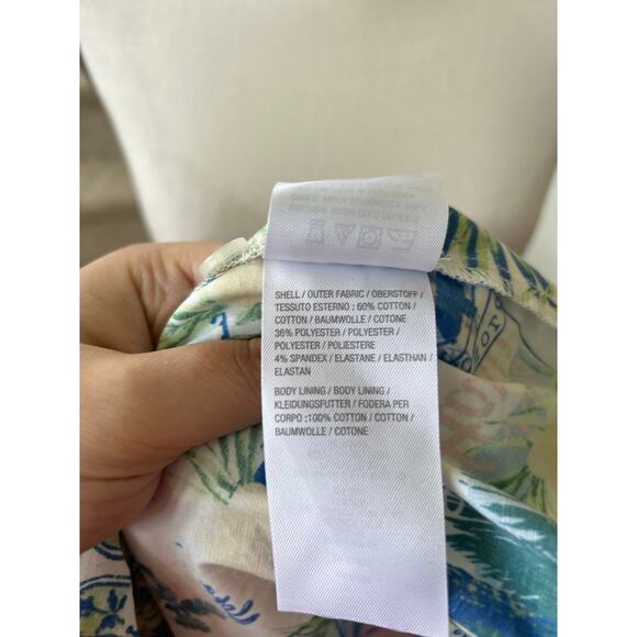 Studio Park Tropical Hawaiian Postcard Print Shirt Dress - Picture 6 of 8